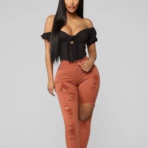 Brand new fashion nova more to life top